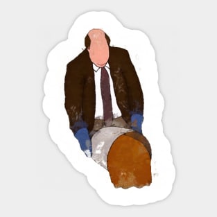 the office kevin malone chili Sticker